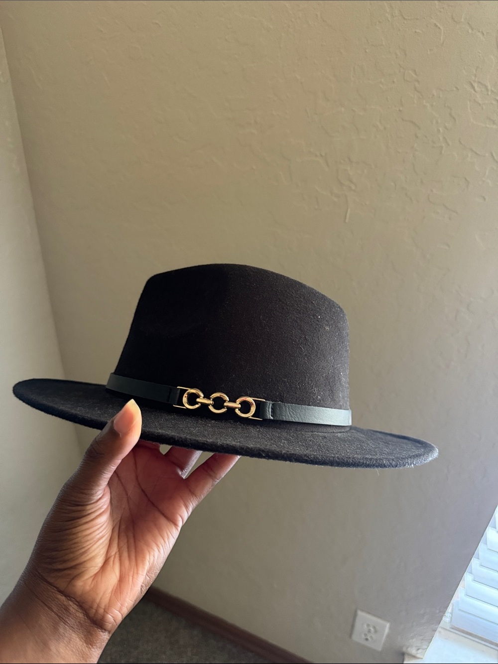 Boohoo Classic Chain Detail Fedora